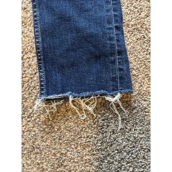 Womens Dark Wash Gap Vintage‎ Slim High Rise Jeans Size 24 - Picture 4 of 6